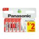 Μπαταρία Zinc Carbon Panasonic size AA 1.5V Τεμ, 6+2