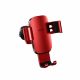 Baseus Car Mount Metal Age Gravity Phone Holder Red (SUYL-D09) (BASSUYL-D09)