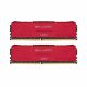 Crucial RAM Ballistix 32GB Kit (2 x 16GB) DDR4-3000 RGB (Red) (BL2K16G30C15U4R) (CRUBL2K16G30C15U4R)