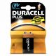 Αλκαλική Μπαταρία Duracell Plus 9V (6LR61) (DUR81427226)