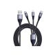 Garbot Grab&Go USB cable 1.2 m USB A USB C/Micro-USB B/Lightning Black (C-05-10197) (GARC-05-10197)