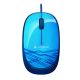 Logitech M105 Optical Mouse (Blue, Wired) (910-003114) (LOGM105BL)