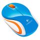 Logitech M187 Mini Optical Mouse (Blue, Wireless) (LOGM187BLUE)