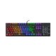 Motospeed K96 Wired mechanical keyboard Backlight side laser black color with MS red switch