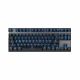 Motospeed GK82 Black Wireless Mechanical Keyboard Ice Blue Backlit Blue Switch GR Layout