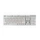 Motospeed GK89 White Wireless Mechanical Keyboard Ice Blue Backlit Brown Switch Gr Layout