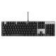 Motospeed CK104 Silver Wired mechaninal Keyboard RGB Brown Switch GR Layout