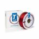 REAL PETG 3D Printer Filament - Translucent Red - spool of 1Kg - 2.85mm (REALPETGRED1000MM3)