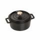 Staub Cocotte Βαθιά Κατσαρόλα από Μαντέμι 0.4lt / 12cm Black (40509-471-0) (STAU40509-471-0)