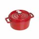 Staub Mini Cocotte Βαθιά Κατσαρόλα από Μαντέμι 20cm Cherry (40509-820-0) (STAU405098200)