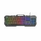 Trust GXT 853 Esca Metal Rainbow Gaming Keyboard (23796) (TRS23796)