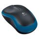 Logitech M185 Optical Mouse (2236) (Black/Blue, Wireless) (LOGM185BLKBLUE)