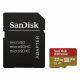 Sandisk Memory 32GB Extreme microSDHC U3 V30 A1 UHS-I with Adapter (SDSQXAF-032G-GN6MA) (SANSDSQXAF-032G-GN6MA)