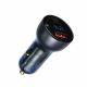 Baseus PPS Car Charger Set Particular Digital Display Black (TZCCKX-0G) (BASTZCCKX-0G)