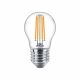 Philips E27 LED Warm White Filament Ball Bulb 6.5W (60W) (LPH02374) (PHILPH02374)