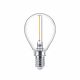 Philips E14 LED Warm White Filament Ball Bulb 1.4W (15W)(LPH02378) (PHILPH02378)