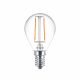 Philips E14 LED Warm White Filament Ball Bulb 2W (25W) (LPH02394) (PHILPH02394)