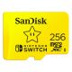 Sandisk microSD 256GB Memory Card for Nintendo Switch (SDSQXAO-256G-GNCZN) (SANSDSQXAO-256G-GNCZN)