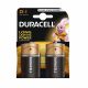 Duracell Αλκαλικές Μπαταρίες D 1.5V 2τμχ (DDLR20)(DURDDLR20)