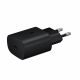 Samsung Charger with USB-C and cable USB-C 25W Black Bulk (EP-TA800XBEGWW) (SAMEPTA800XBEG)