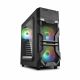 Sharkoon VG7-W RGB Gaming Midi Tower Computer Case Black (18198226) (SHR18198226)