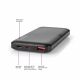 Nedis Powerbank 10.000 mAh (UPBKPD10000BK) (NEDUPBKPD10000BK)