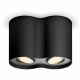 Philips  Διπλό Φωτιστικό Σποτ Hue Pillar Dimmer Switch 2200K - 6500K 700lm Black (929003046401) (PHI929003046401)