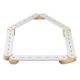 Meowbaby Balance Beam white 5 elements (SSEN501IE) (MEBSSEN501IE)