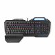 Nedis Wired Gaming Keyboard  Mechanical RGB US International (GKBD400BKUS) (NEDGKBD400BKUS)