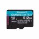 Kingston Canvas Go Plus microSDXC 512GB Class 10 U3 V30 A2 UHS-I (SDCG3/512GB) (KINSDCG3-512GB)