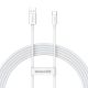 Baseus Superior Series Cable USB to USB-C 65W PD 2m white (CAYS001002) (BASCAYS001002)