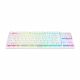 Razer Deathstalker V2 Pro TKL White Wireless Low Profile Linear Red Optical Switches 50h (RZ03-04373500-R3M1) (RAZRZ03-04373500-R3M1)