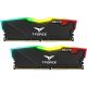 TeamGroup Μνήμη RAM DDR4 16GB KIT 2x8GB PC 3600 Team T-Force Delta RGB TF3D416G3600HC18JDC01 (TF3D416G3600HC18JDC01)