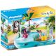 Playmobil Family Fun Small Pool with Water Sprayer για 4-10 ετών (70610) (PLY70610)