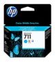 Ink HP No 711 Cyan Ink Crtr - 29ml