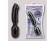 STORM RIDER 6 INCH PVC DOUCHE. INTIMATE SHOWER. BLACK. 15.2CM