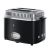 RUSSELL HOBBS 21681-56 Retro Classic Noir Toaster