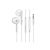 Original Stereo Headset Huawei AM116 P9/P9 Lite 3.5 mm white bulk