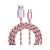 Garbot Grab&Go USB cable 1 m USB A Micro-USB B Pink (C-05-10196) (GARC-05-10196)