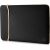 HP 15.6 Neoprene Reversible Sleeve (Black/Gold)