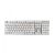 Motospeed GK89 White Wireless Mechanical Keyboard Ice Blue Backlit Brown Switch Gr Layout