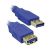 Καλώδιο MediaRange USB 3.0 Extension AM/AF 3.0M Blue (MRCS145)