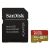 Sandisk Memory 32GB Extreme microSDHC U3 V30 A1 UHS-I with Adapter (SDSQXAF-032G-GN6MA) (SANSDSQXAF-032G-GN6MA)