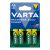 Επαναφορτιζόμενη Μπαταρία Varta Ready2use R6 AA Ni-MH  2100 mAh 4τμχ (56706B4) (VART56706B4)