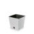 Prosperplast Furu Square Low ECO Wood Flowerpot 235Χ240 White (DFS240W-S449W) (PSPDFS240W-S449W)