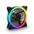 Sharkoon Shark Blades RGB Case Fan 120mm με Σύνδεση 3-Pin (SHBLRGBFAN) (SHRSHBLRGBFAN)