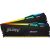 Kingston RAM FURY Beast RGB 64 GB (2 x 32 GB Kit) DDR5 5600 DIMM CL40 (KF556C40BBAK2-64) (KINKF556C40BBAK2-64)